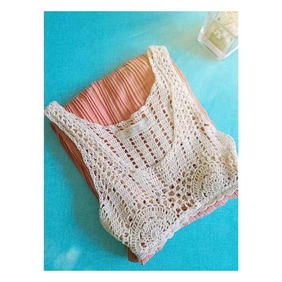 Knit and Chiffon Dress 🤩 - Picture 5 of 6